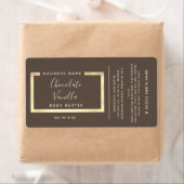 Minimalistisches, modernes Typografie-Goldrahmenla (Insitu)