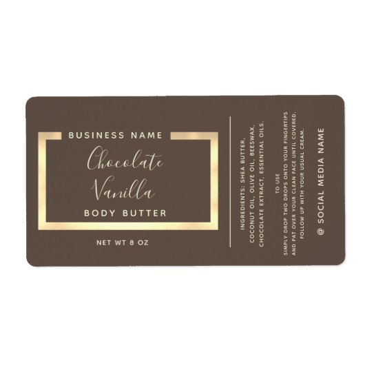 Minimalistisches, modernes Typografie-Goldrahmenla (Vorne)