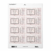 Minimalistisches modernes Typografie-Marmor (Vorne)