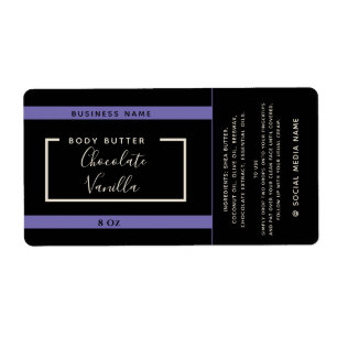 Minimalistisches, modernes Typografie-Schwarzprodu