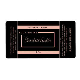 Minimalistisches, modernes Typografie-Schwarzprodu