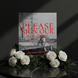 Minimalistisches, modernes und handgeschriebenes G Acrylschild