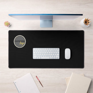MINIMALISTISCHES MODERNES UNTERNEHMENSLOGO SCHREIBTISCHUNTERLAGE