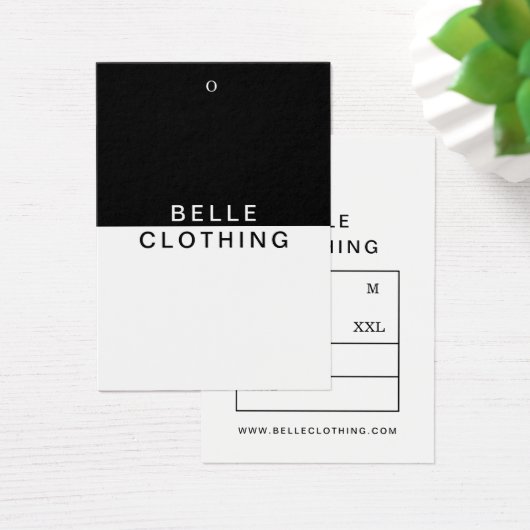 Minimalistisches Monogram, Modernes Business Hang (Schreibtisch)
