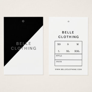 Minimalistisches Monogram, Modernes Business Hang