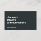 Minimalistisches Monogramm auf Elegangrau | Sans S Visitenkarte (Vorderseite)