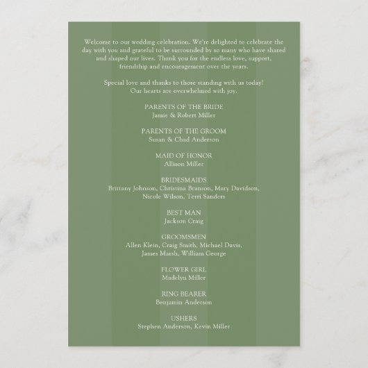 Minimalistisches Monogramm gestricktes verdünntes  Programm (Rückseite)