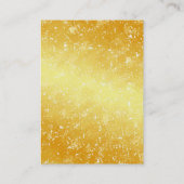 Minimalistisches Monogramm Visitenkarte (Rückseite)