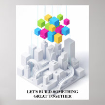 Minimalistisches Motivations-Wandkunst-Poster