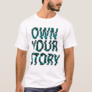 Minimalistisches Motivations-Zitat T-Shirt