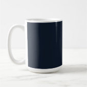 Minimalistisches Motivationszitat- Kaffeetasse (Links)