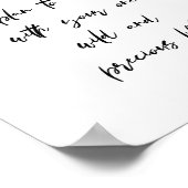 Minimalistisches Motivierend Topographieangebot (M Poster (Ecke)