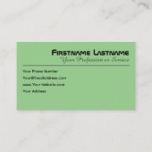 Minimalistisches motivierend Zitat für die psychis Visitenkarte (Rückseite)