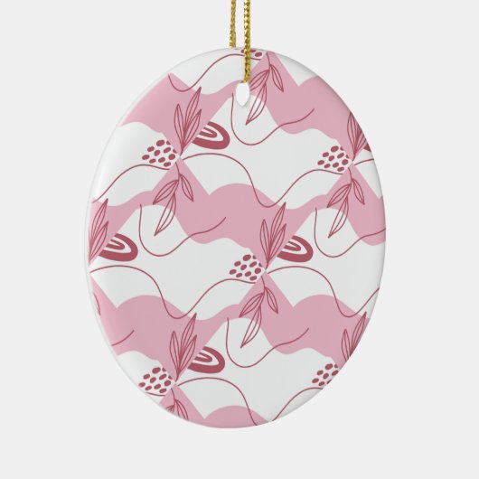 Minimalistisches Muster Keramik Ornament (Rechts)