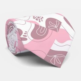 Minimalistisches Muster Neck Tie Krawatte