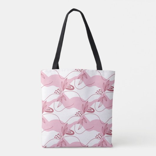 Minimalistisches Muster Tasche (Rückseite)