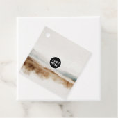 Minimalistisches natürliches Wasserfarbmuster Abst Geschenkanhänger (Beispiel)