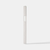 Minimalistisches natürliches Wasserfarbmuster Abst iPhone Hülle (Rechte Seite)