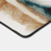 Minimalistisches natürliches Wasserfarbmuster Abst Schreibtischunterlage (Ecke)