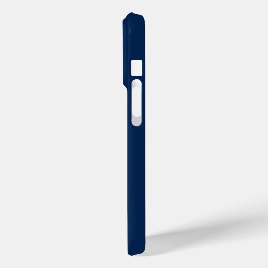 Minimalistisches Navy-Logo Case-Mate iPhone Hülle (Rückseite / Links)
