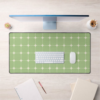Minimalistisches neutrales Grid Großraumbüro Sageg Schreibtischunterlage