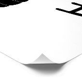 Minimalistisches Niedlich Happy Halloween Poster (Ecke)