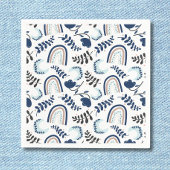 Minimalistisches nordisches Muster Serviette