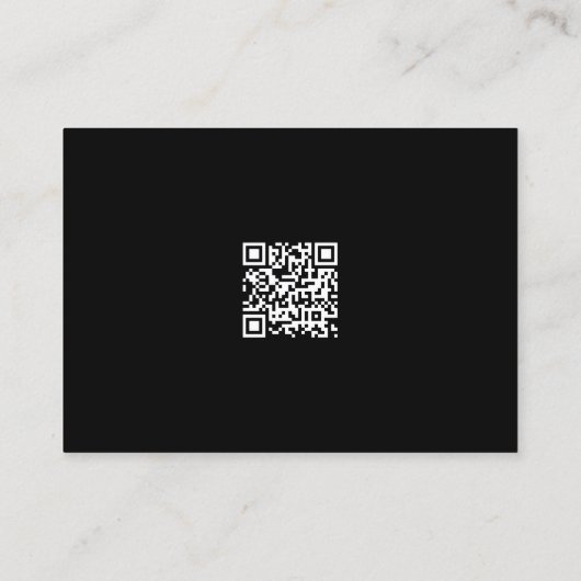 Minimalistisches Notar Signatur Agent Foto Berufli Visitenkarte (Rückseite)