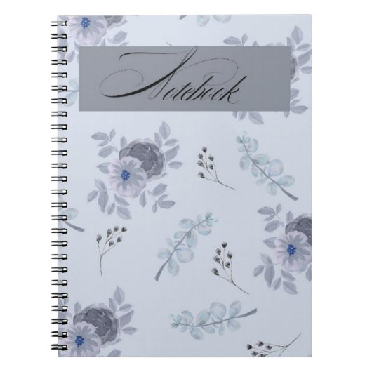Minimalistisches Notebook Notizblock (Vorderseite)