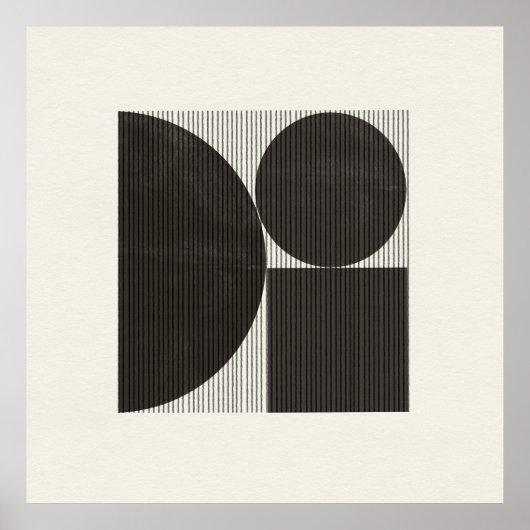 Minimalistisches Objekt 02 Poster (Vorne)