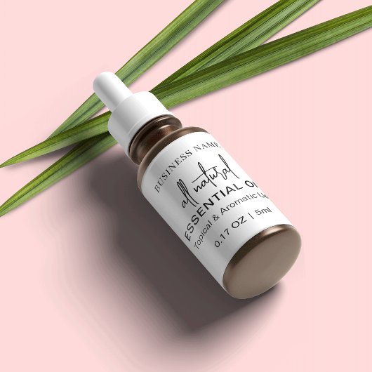 Minimalistisches Ölabtropfen