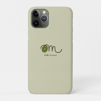 Minimalistisches Om handgeschriebenes Personalisie Case-Mate iPhone Hülle