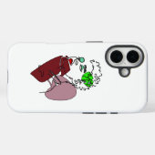 Minimalistisches One-Line Art Phone Case - Einziga (Rückseite (Horizontal))