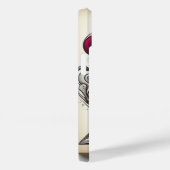 Minimalistisches Open Book Phone Case (Rückseite / Rechts)