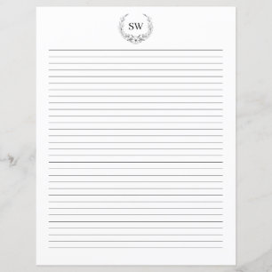 Minimalistisches Papier für die Blumenzähne