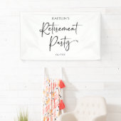 Minimalistisches Party für moderne Elegante Alters Banner (Insitu)
