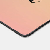 Minimalistisches Pastel-Rainbow-Handschriftzeichen Schreibtischunterlage (Ecke)