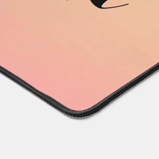 Minimalistisches Pastel-Rainbow-Handschriftzeichen Schreibtischunterlage (Ecke)