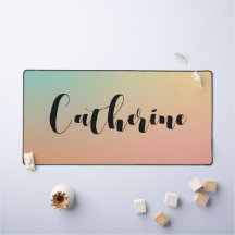 Minimalistisches Pastel-Rainbow-Handschriftzeichen