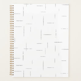 Minimalistisches personalisiertes Ordnerset Planer