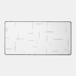 Minimalistisches personalisiertes Ordnerset Schreibtischunterlage