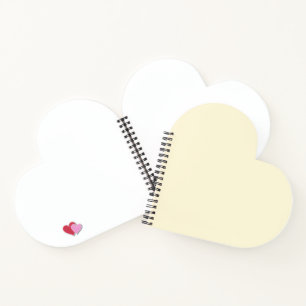 Minimalistisches personalisiertes Rosinen-Einfach- Notizblock