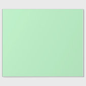 Minimalistisches Pfeffergrün schlichte Vollfarbe M Geschenkpapier (Flach)