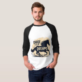 Minimalistisches Pferd T-Shirt (Vorne ganz)