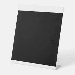 Minimalistisches Podest-Schild Luxus-Event-Display Sockelschild