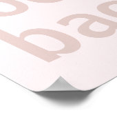 Minimalistisches Poster (Ecke)