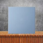 Minimalistisches Pulver Blaue Schlichte Farbe Fliese