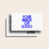 Minimalistisches QR-Logo für Scanner Visitenkarte