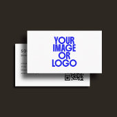 Minimalistisches QR-Logo für Scanner Visitenkarte