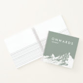 Minimalistisches Reisemagazin "Blassolie" Notizblock (Innenseite)